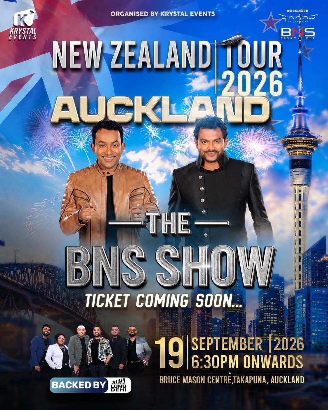 BNS Show – New Zealand Tour 2026 | Auckland